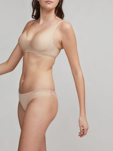 Braguita bikini corte láser con encaje