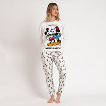 Cargar imagen en el visor de la galería, Pijama mujer algodón DISNEY MICKEY &amp; MINNIE
