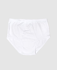 Braslip abierto hombre algodón blanco